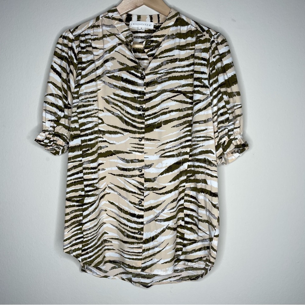 Lovestitch | Animal Print Blouse